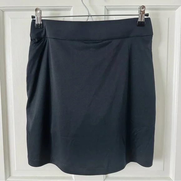 New! FootJoy Performance Interlock Knit Skort Black Shorts Skirt Pockets Size S - Picture 7 of 15